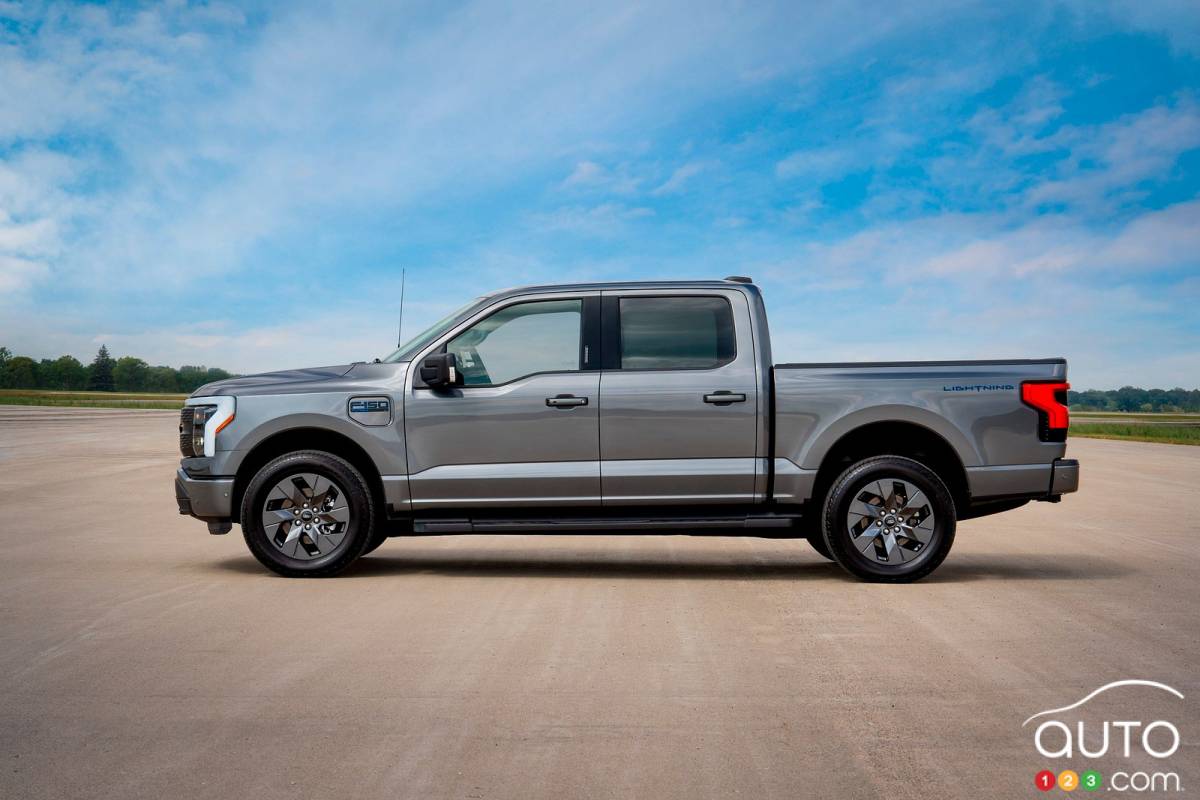 Ford suspend la production du F-150 Lightning