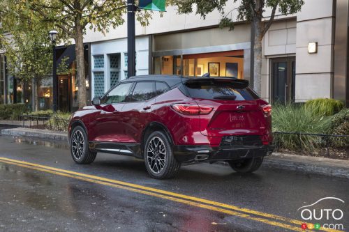 Ce serait la fin pour le Chevrolet Blazer à essence