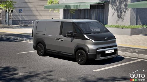 Premières images officielles du Kia PV5