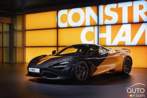 McLaren célèbre son titre en F1 avec des éditions spéciales des modèles Artura et 750S
