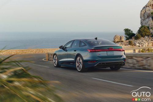 Audi Canada annonce les prix pour les A6 et S6 Sportback e-tron 2025