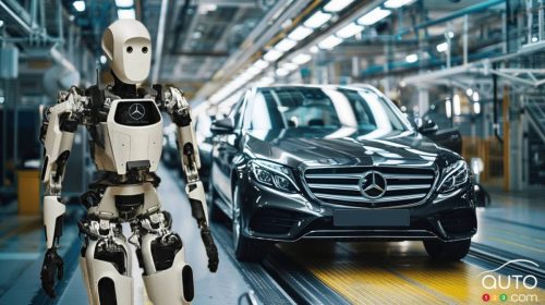 Mercedes veut des robots humanoïdes sur ses chaînes de montage d’ici 2030