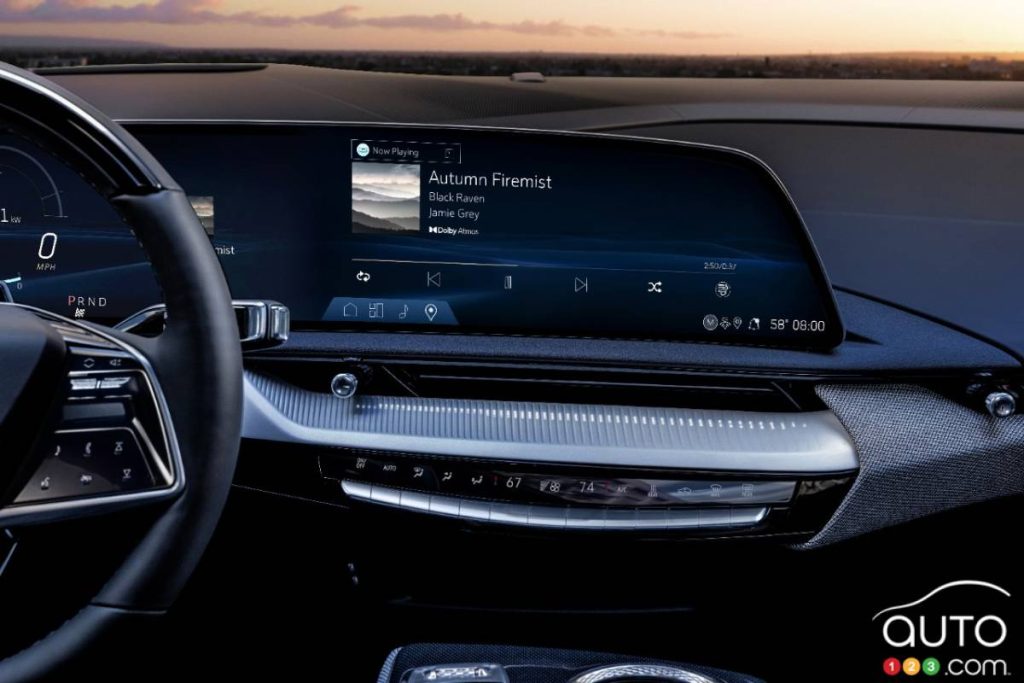 Cadillac et Dolby Atmos font équipe pour la gamme électrique 2026