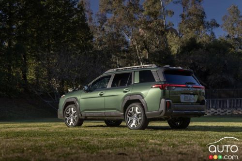 New York 2025 : un Subaru Outback 2026 plus aventurier