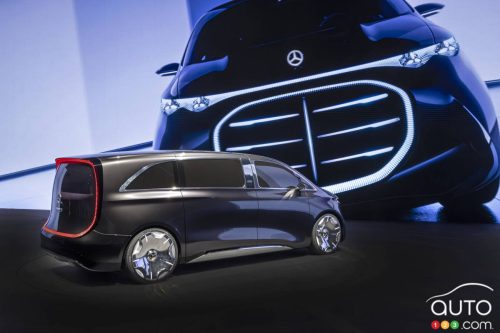 Mercedes Vision V : la fourgonnette la plus luxueuse du monde ?