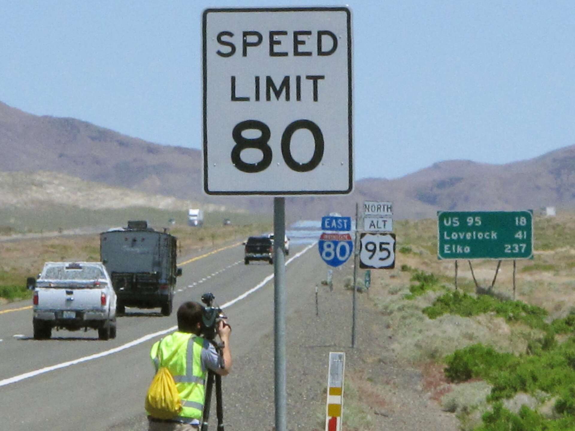 Un autre État américain fait passer sa limite de vitesse à 130 km/h (ou 80 mph)