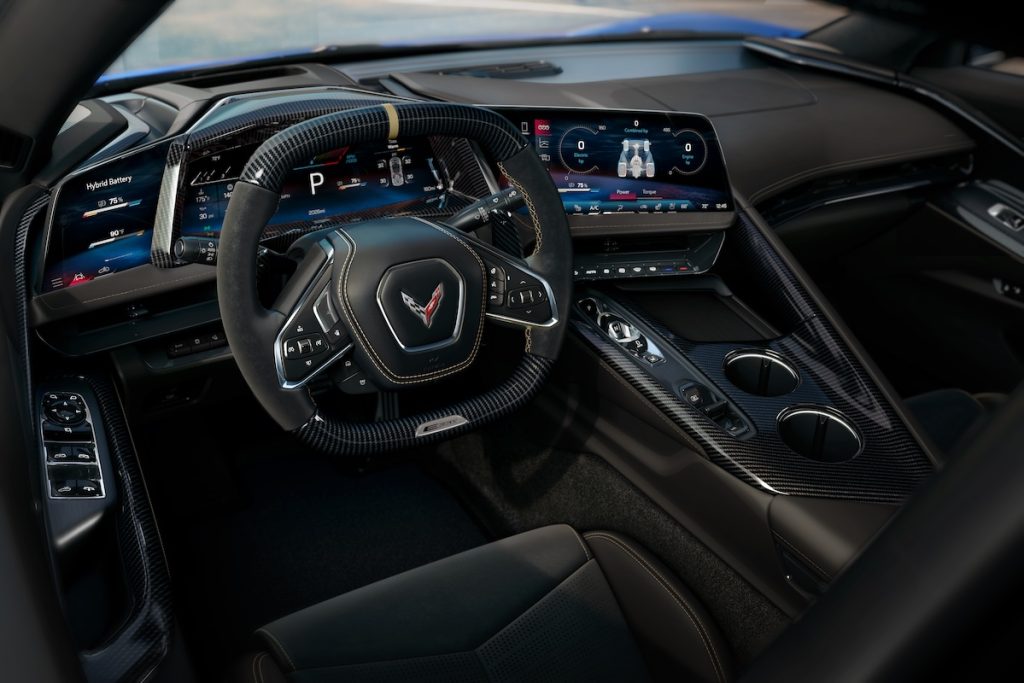 Un intérieur repensé pour la Corvette 2026
