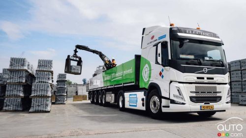 Volvo a vendu son 5000e camion lourd électrique