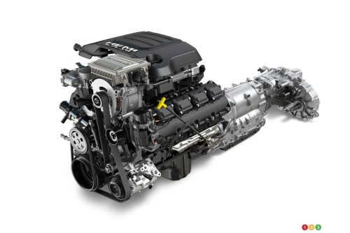 Stellantis va tripler la production de V8 HEMI en 2026