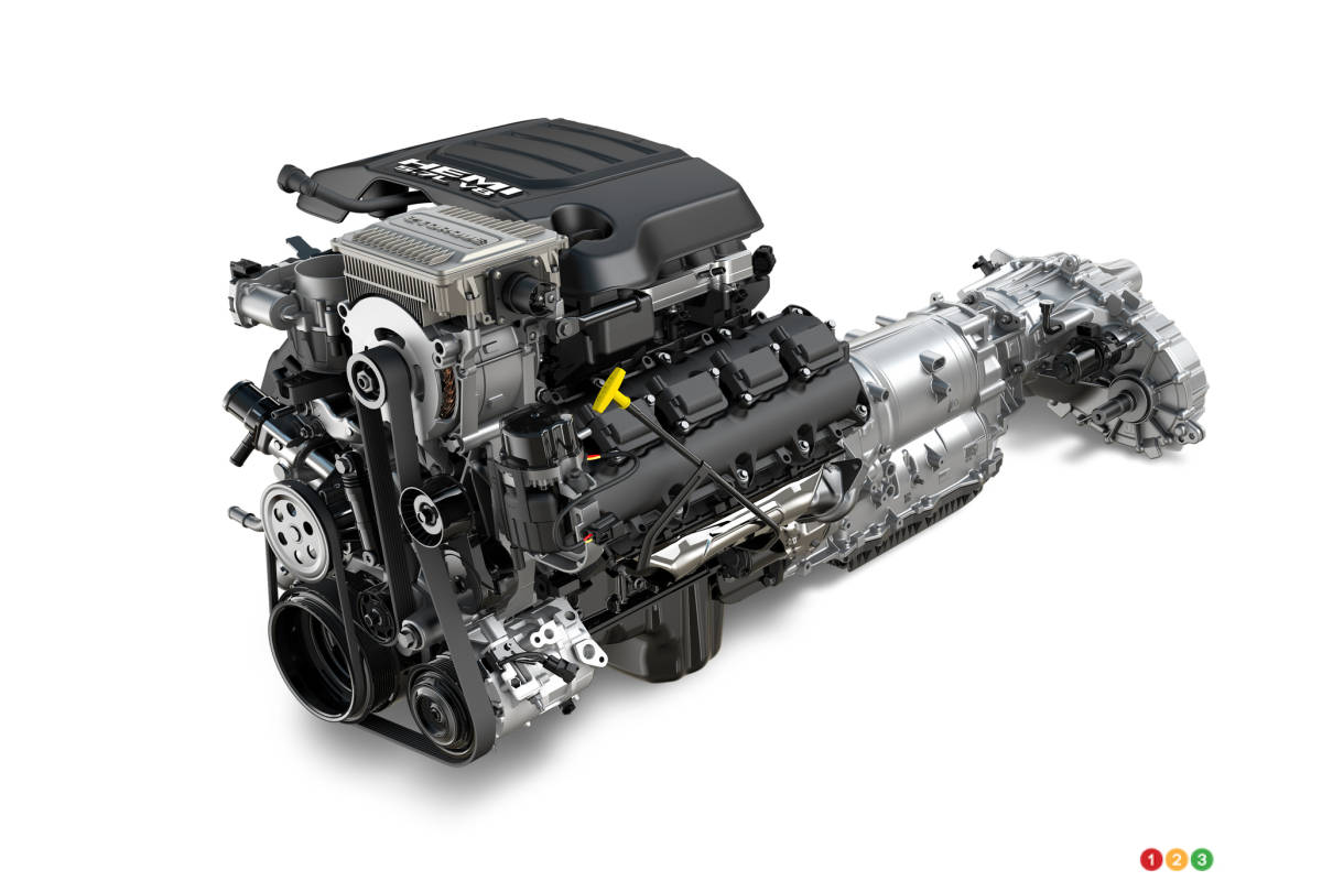 Stellantis va tripler la production de V8 HEMI en 2026