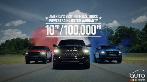 Ram augmente la garantie du groupe motopropulseur de ses camionnettes