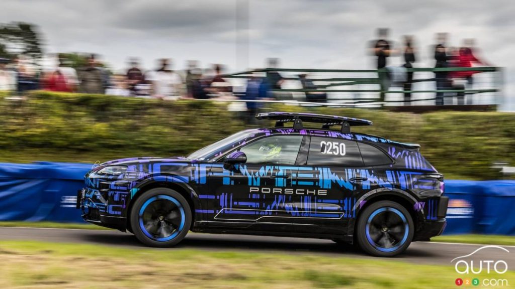 Porsche nous donne un aperçu de son futur Cayenne électrique