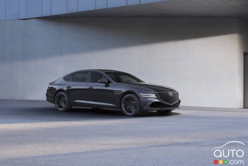 Genesis présente la variante Noir Prestige pour sa gamme 2026 en Amérique du Nord