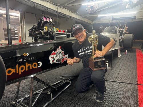 Première victoire en Top Fuel pour Dan Mercier et son équipe à l’IHRA Outlaw Nitro Series