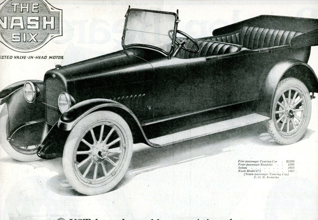 La première automobile Nash voit le jour en 1917