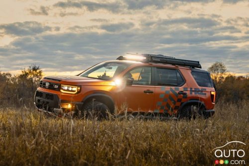 Un Honda Passport prêt pour l’aventure au Sema de Las Vegas