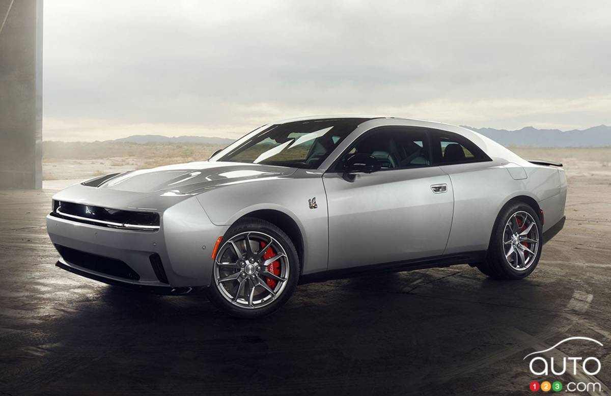 Une Dodge Charger électrique affichée avec près de 50 % de rabais