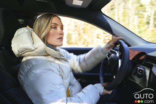 Justine Dufour-Lapointe comme ambassadrice de Polestar