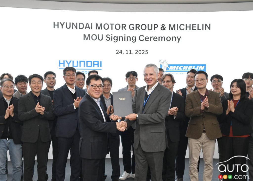 Hyundai et Michelin vont fabriquer un nouveau pneu pour VÉ