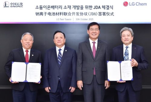 LG Chem et Sinopec s’allient pour accélérer le développement des batteries sodium-ion