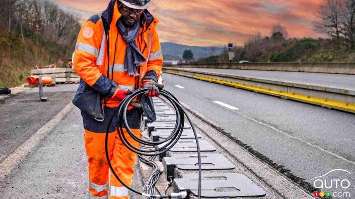 Une autoroute qui recharge votre VÉ en France