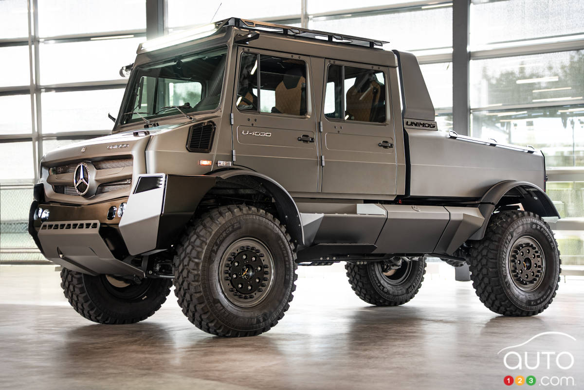 L&rsquo;Unimog passe des chantiers au grand luxe