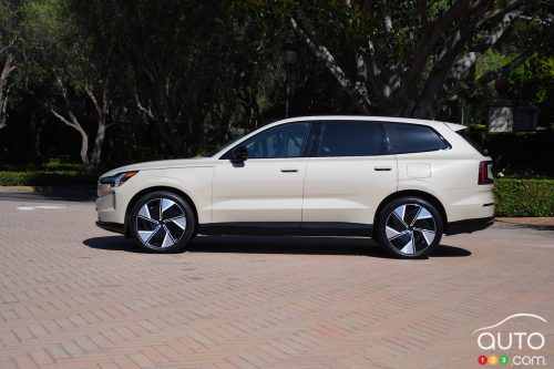 Le Volvo EX 90 ne sera pas vendu au Canada