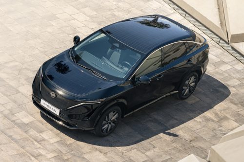 Nissan présente un prototype d’Ariya alimenté à l&rsquo;énergie solaire