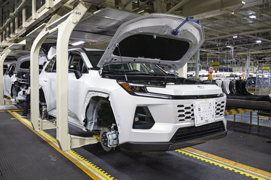 Baisse de production de 10 % des usines automobiles canadienne en 2025.