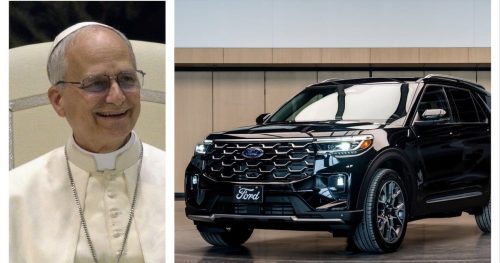 Ford offre au pape Léon XIV un Explorer 2026 unique inspiré de Chicago