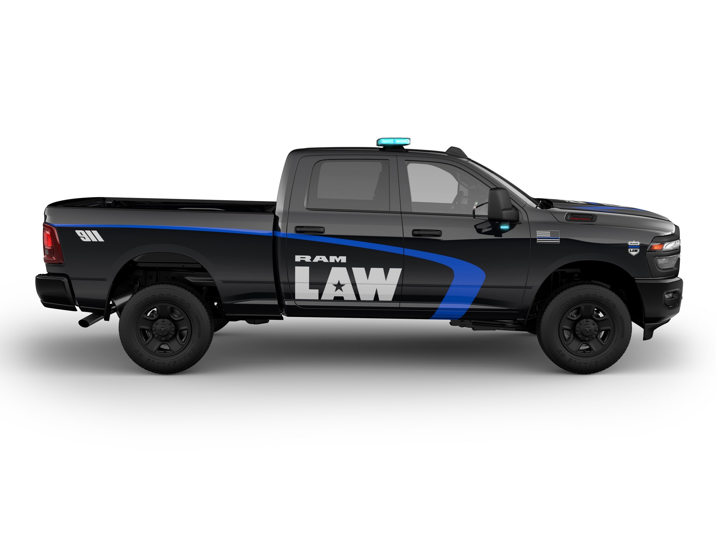Ram crée le premier camion HD de police