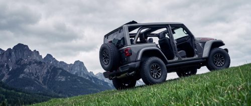 Un Jeep Wrangler 392  Rocky Mountain unique au Canada.