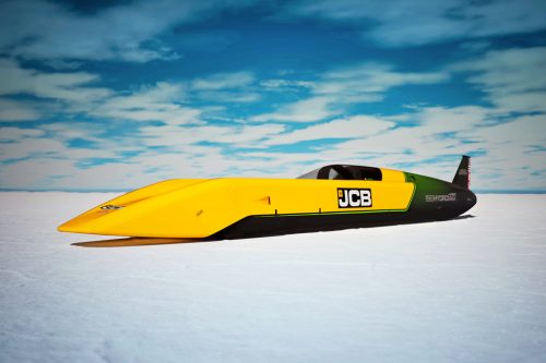JCB veut établir un nouveau record de vitesse terrestre avec un bolide à hydrogène