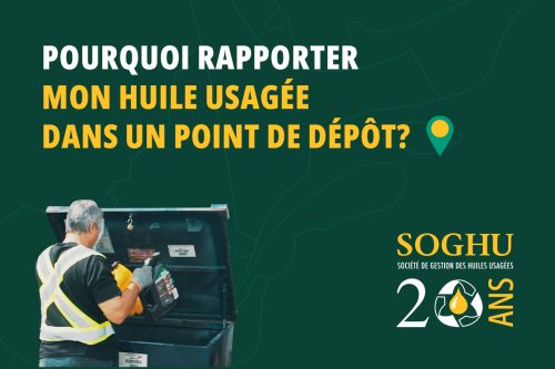 Le rôle et l’histoire de la SOGHU (Société de gestion des huiles usagées)