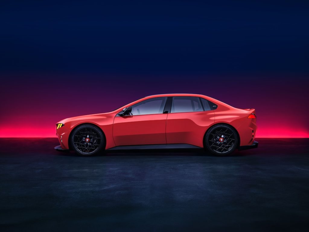 BMW présente le concept de la future M3 électrique