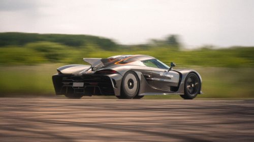 La Koenigsegg Jesko Absolut pulvérise le record du quart de mille