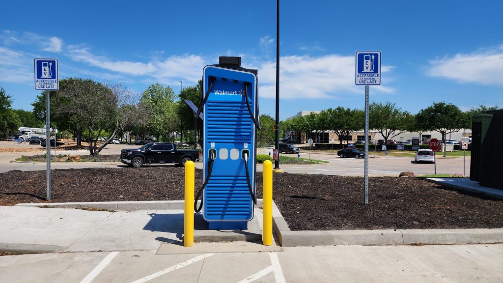 Une 100e station de recharge dans un Walmart aux États-Unis