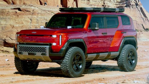 Des images de brevet dévoile le futur Hyundai Boulder