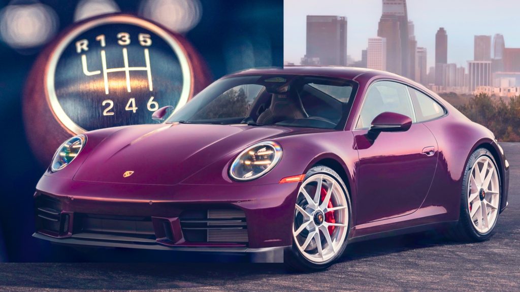 Porsche ramène la boîte manuelle sur la 911 Carrera S 2027