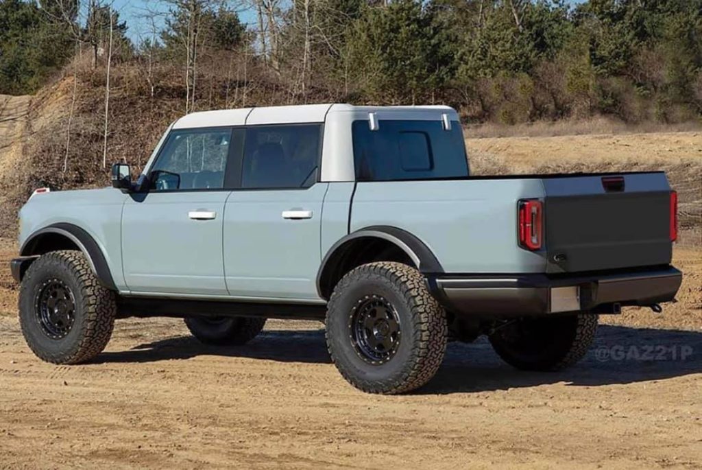 Ford prépare un Bronco pick-up pour 2030