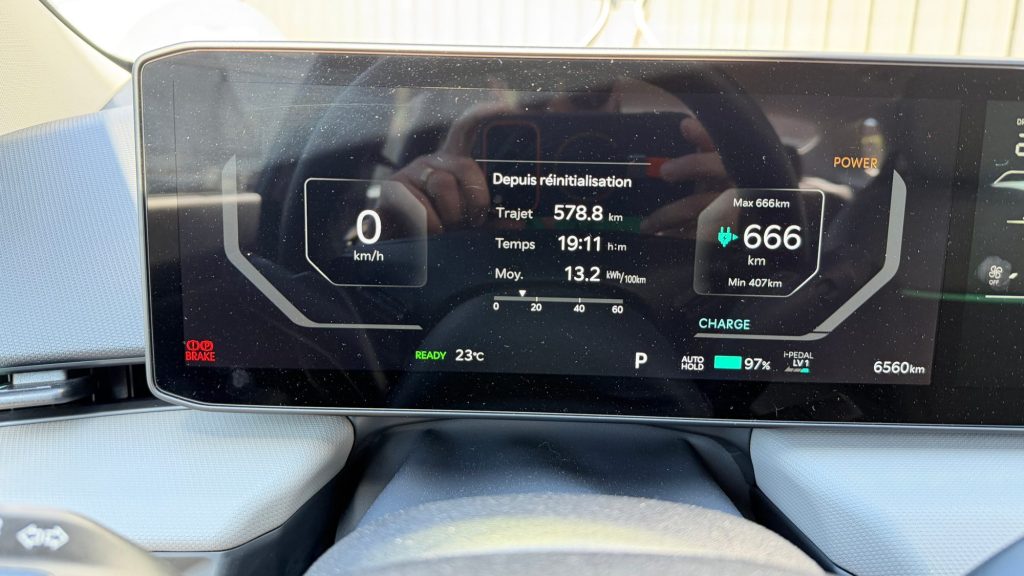 Bilan de l'essai de la Kia EV4 2026 : 578,8 km parcourus à une moyenne de 13,2 kWh/100 km